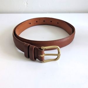 Coach Tan Leather Belt